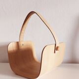 Beech magazine rack