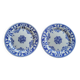 2 porcelain coasters from gien