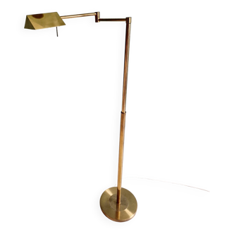 Brass floor/reading lamp, 1970s