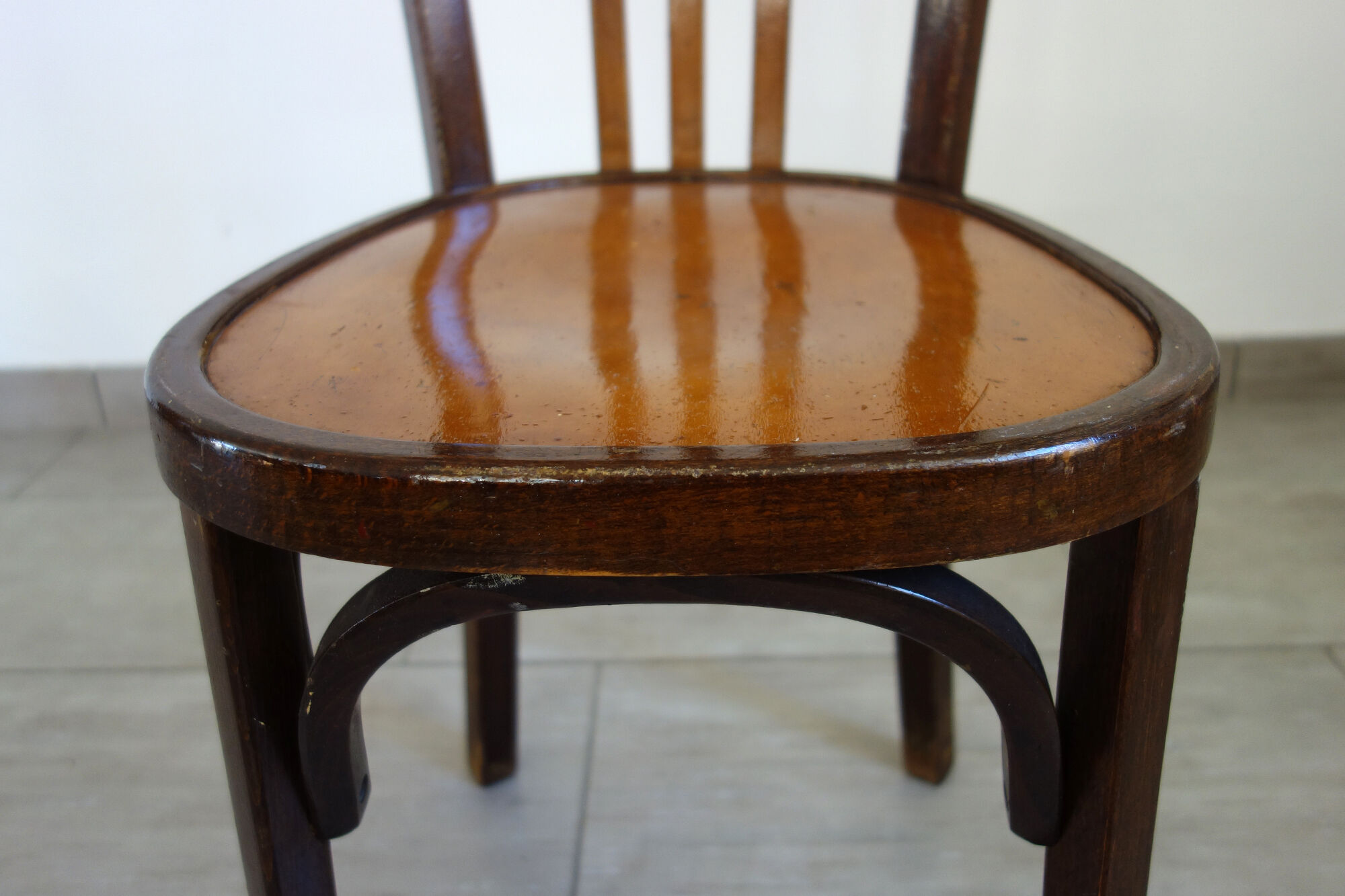 Old baumann bistro chair n°43