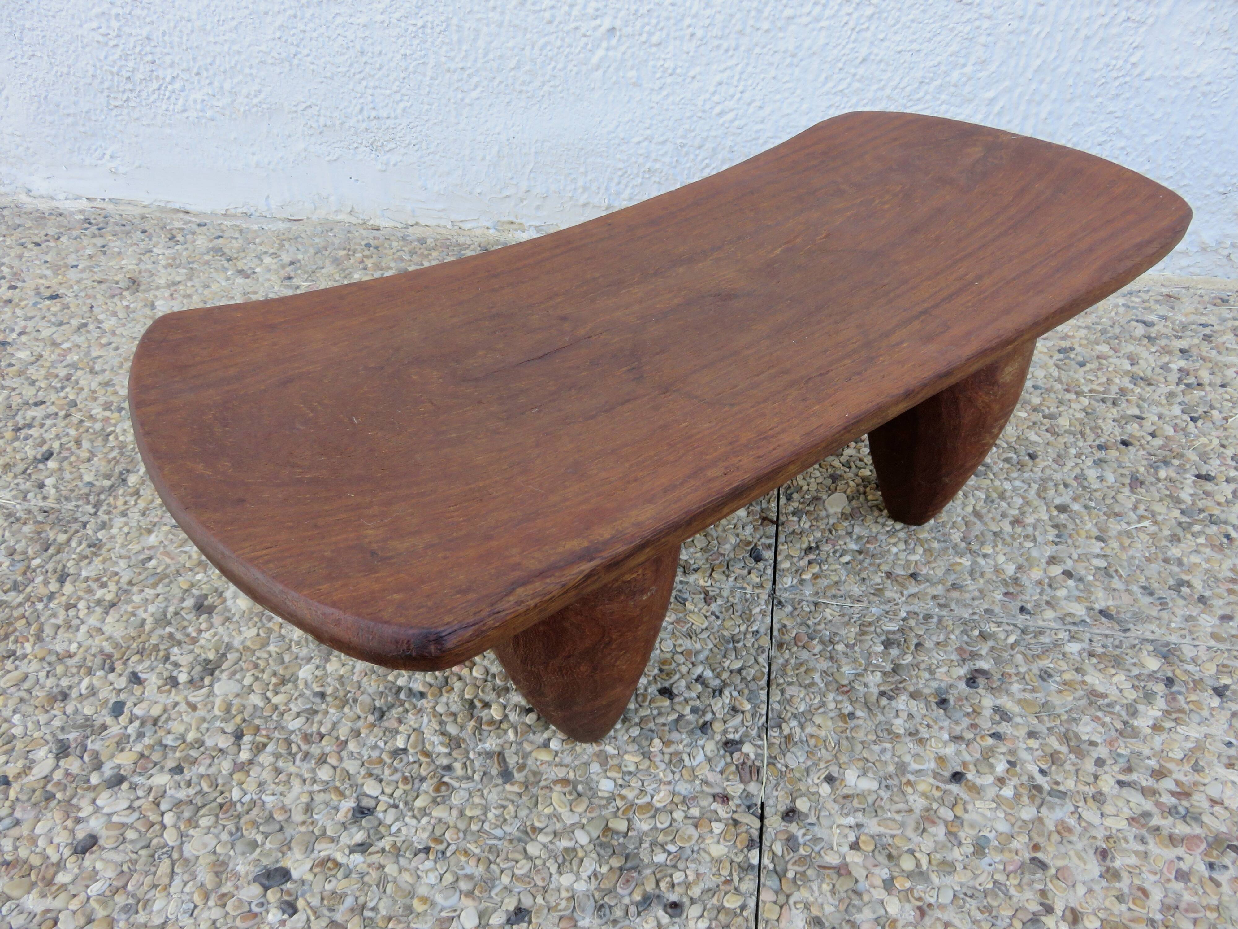Grand tabouret Senoufo, Burkina Faso, années 60