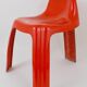 Chaise Patrick Gingembre Ginger Orange en Fibre de Verre Ginger, Paulus, France, années 1970