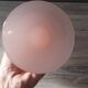 Antique pink opaline vase