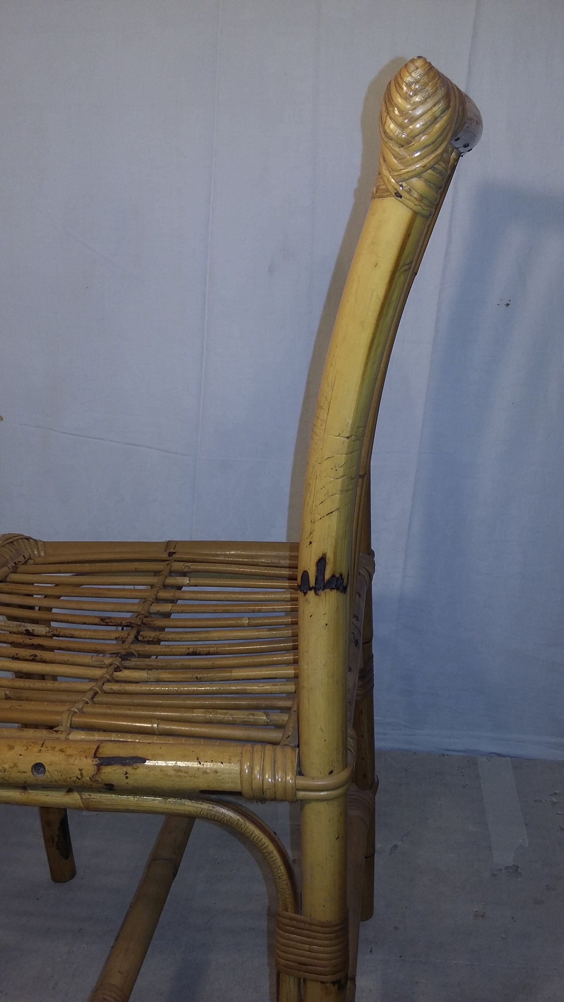 Vintage rattan chair