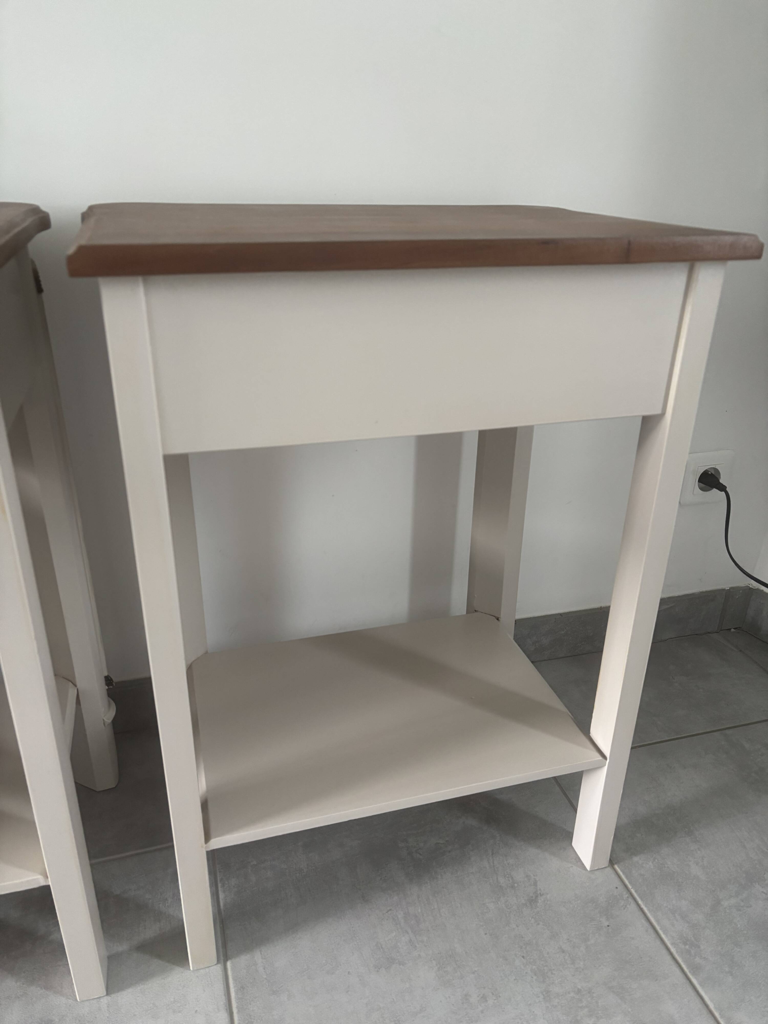 Vintage bedside tables
