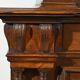 Petit Buffet Deux Corps en Noyer Massif, style Renaissance – Milieu XIXe