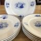 Série de 11 assiettes plates, faïence hollandaise, début XX