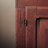 Mountain pine wardrobe – Folk art, Switzerland, 18th century