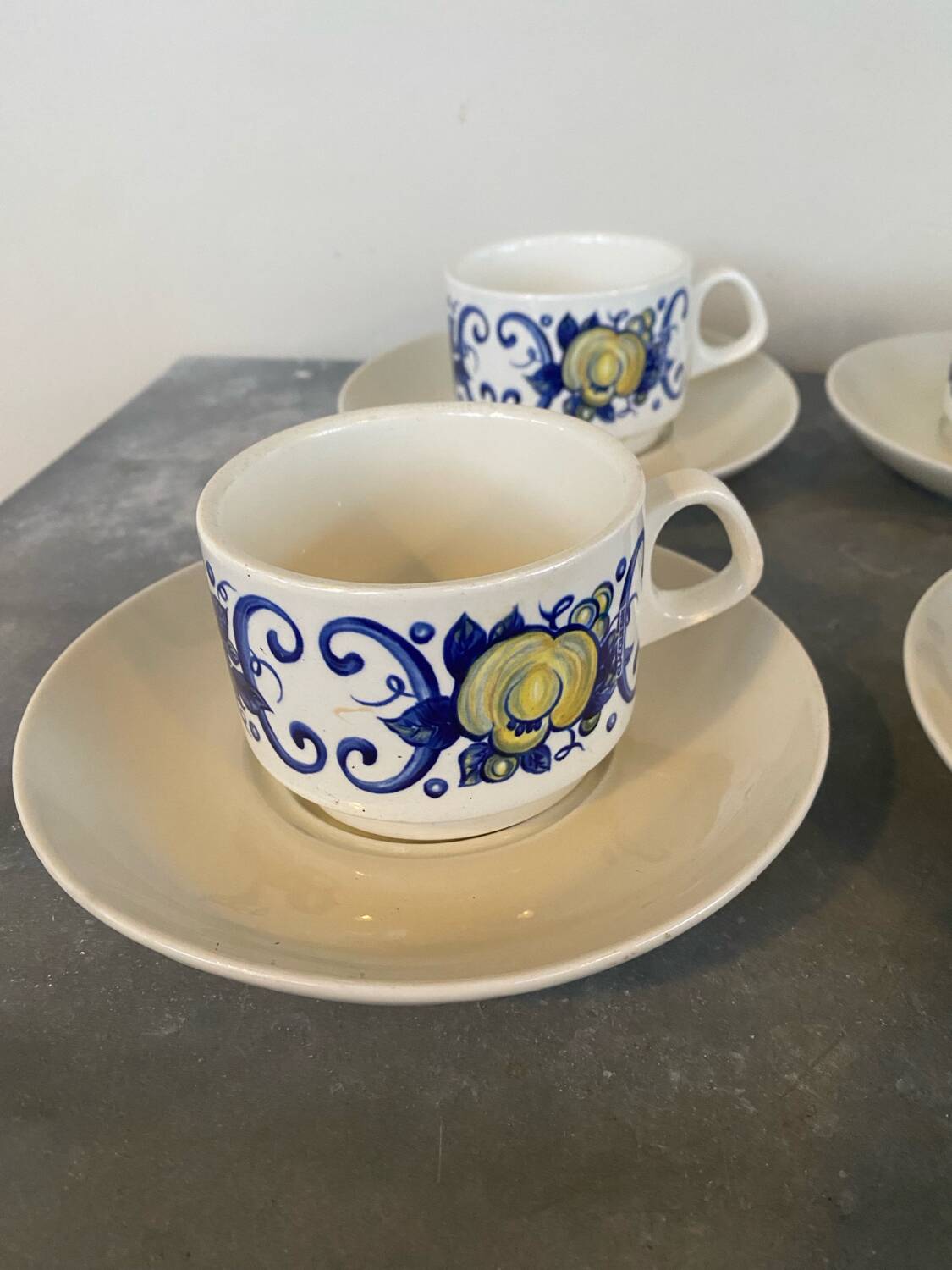 6 tasses Villeroy et Boch