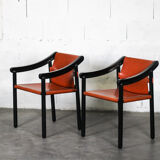 Pair of armchairs 905, Vico Magistretti for Cassina