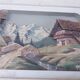 Carved wood painting, chalet decor by f raugel (popular art)
