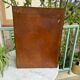 1950 vintage pharmacy or toilet cabinet in waxed wood