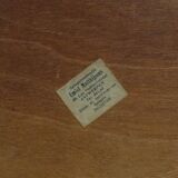 Art Deco Wall Mirror with Emiel Matthijssens Label, Belgium ca. 1920