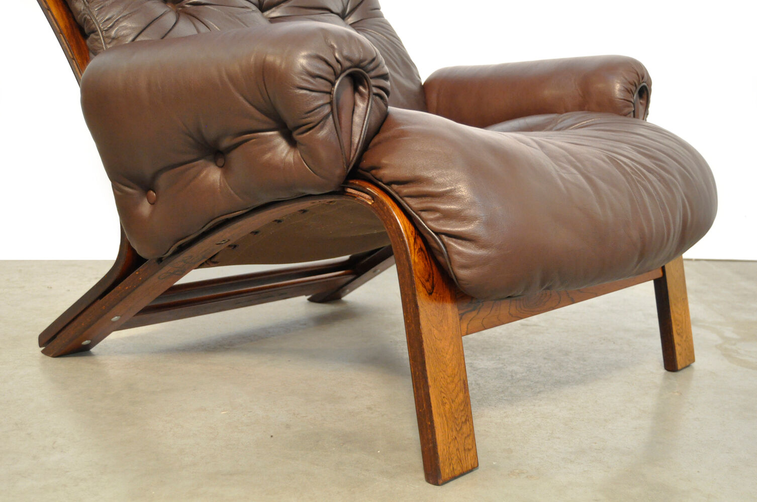 Sturdy lounge chairs by Oddvin Rykken for Rybo, Norway 1970s
