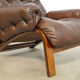 Sturdy lounge chairs by Oddvin Rykken for Rybo, Norway 1970s