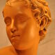 Plaster cherub bust