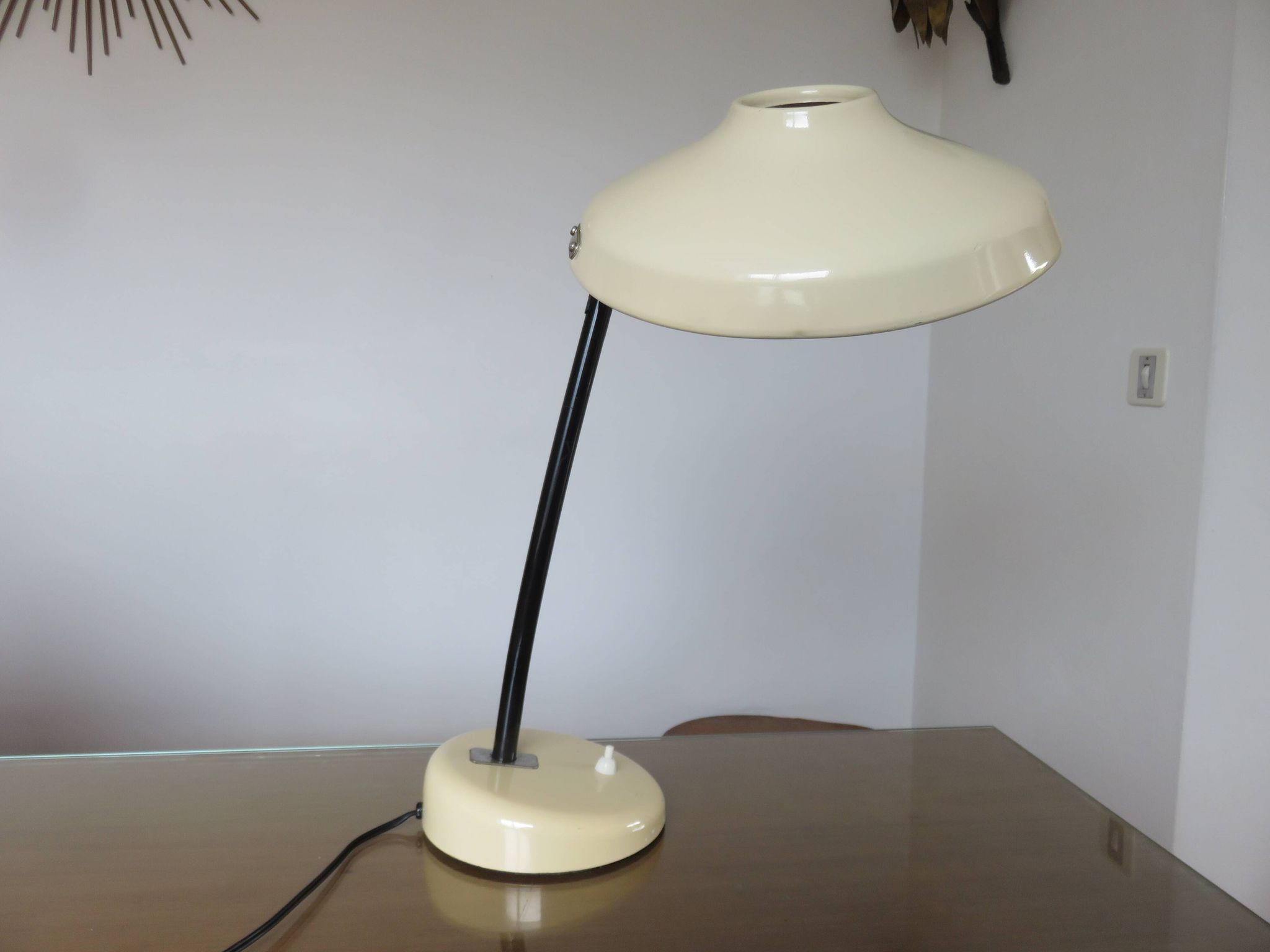 UFO "saucer" lamp, 60s-70s