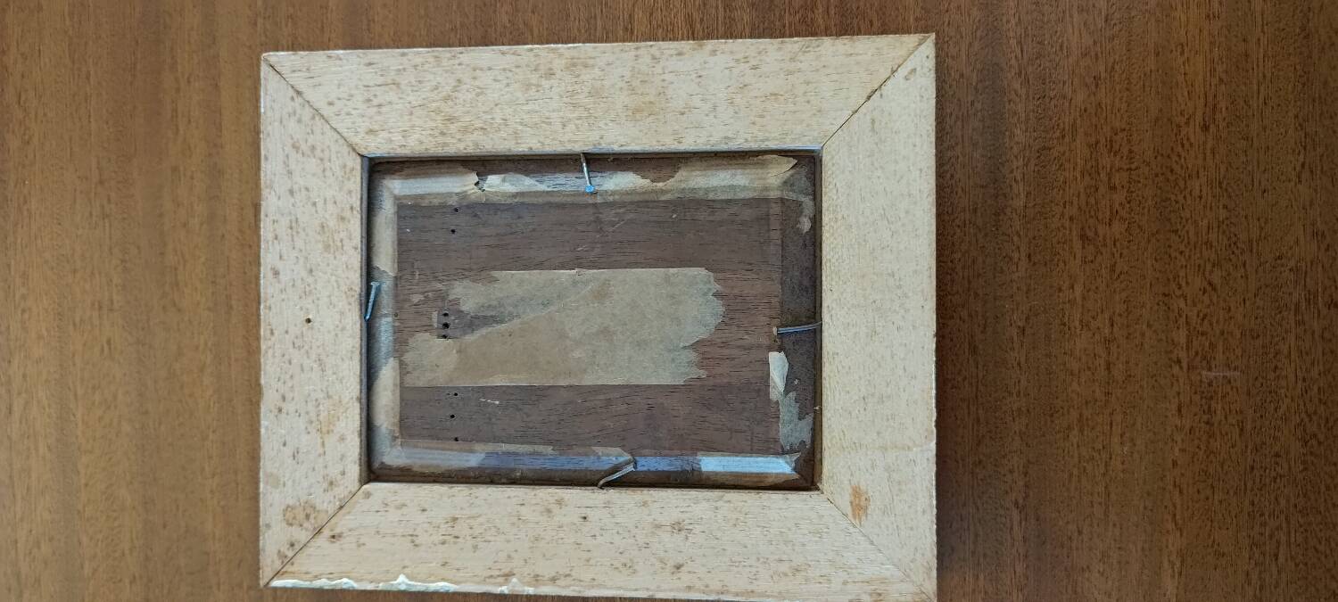 Tableau à l'huile scène galante