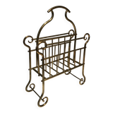Brass magazine rack