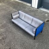 Canapé 3 places postmoderne Danube 850 par Ettore Sottsass pour Cassina 1992