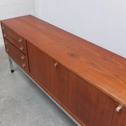 Large modernist sideboard by Werner Wölfers for V-Form, 1960s