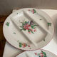 6 asparagus plates Luneville early 20th century