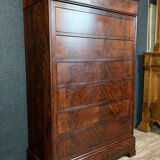 Napoleon III era semainier mahogany.