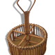 Bottle holders, Wicker