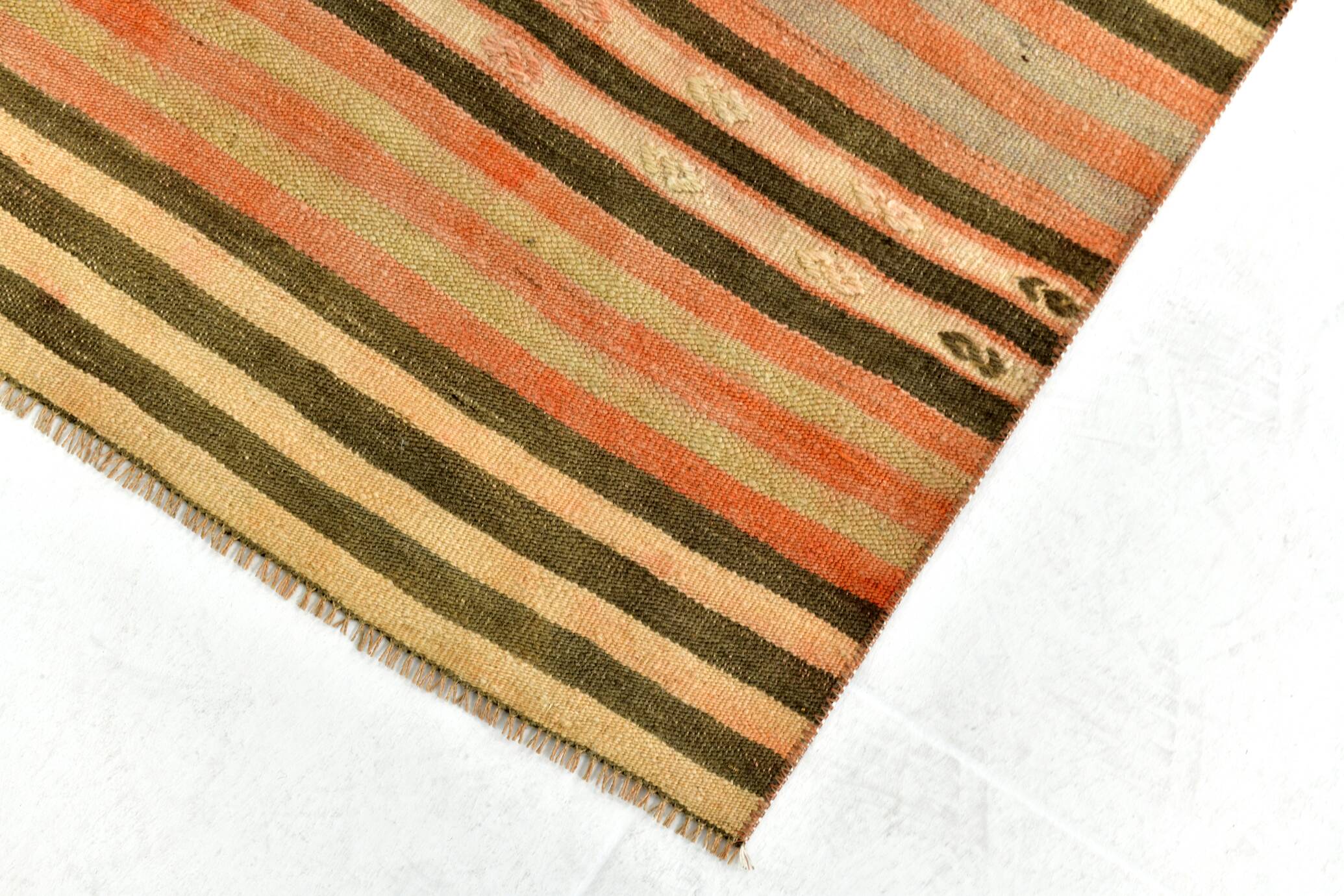 3x10 Rug For Hallway Vintage Kilim Runner Rug, 80x301Cm