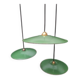 Enamelled sheet metal suspensions