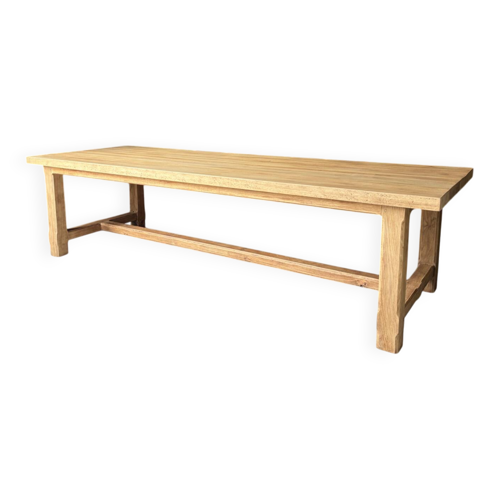 XXL farmhouse table in solid oak