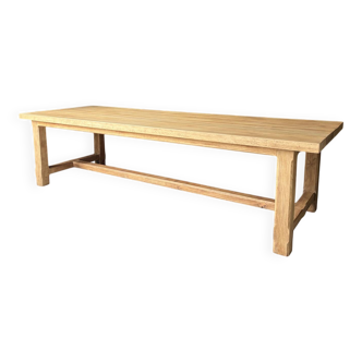 XXL farmhouse table in solid oak