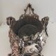 Silver-plated bronze jardinière Art Nouveau