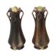 Art Nouveau Vases Putti Cherub Amphora Style Pottery