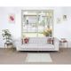 Vintage Minimalist Handmade Turkish Tulu Accent Rug in Natural Beige Wool