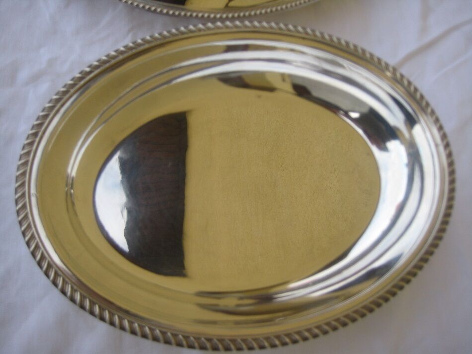 2 plats petits leumier silver metal