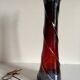 Vase en cristal irisé art deco