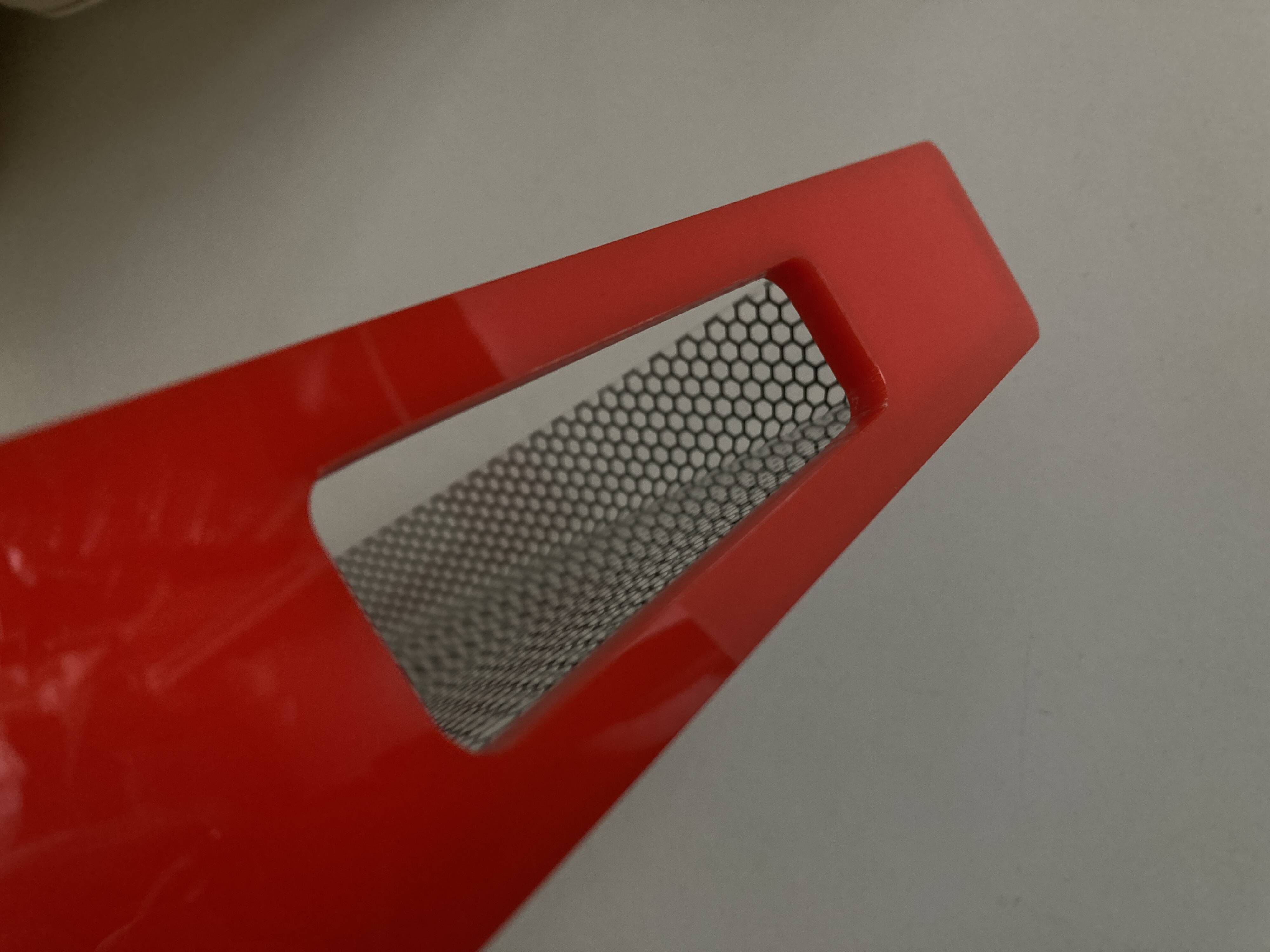 Plexiglas tray, Italian work, 1980