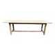 Large renovated old farmhouse table