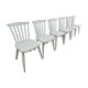 Série de 6 chaises de bistrot vintage