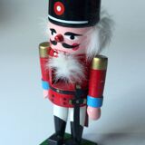 Wooden handmade nutcracker, vintage from the 1970s