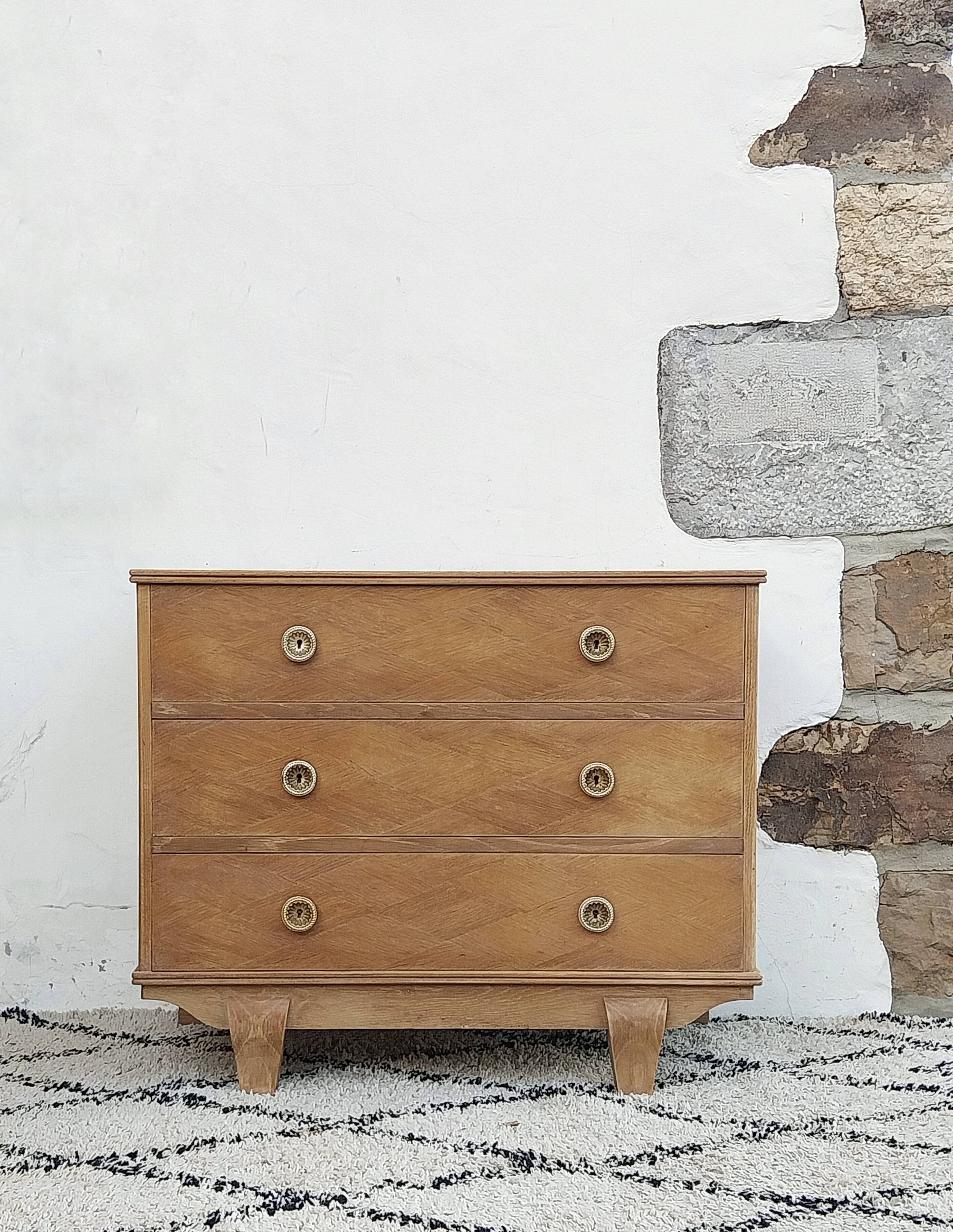 art deco chest of drawers