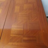 Art Deco dining table with 2 extensions