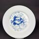 Service of 6 stylised fish dinner plates – Jammet Seignolles