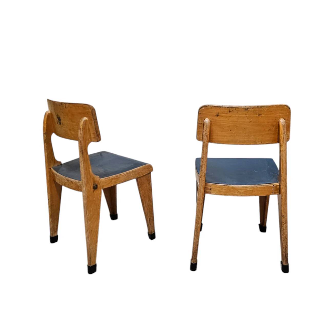 2 x kids chair 1950s, original design Zabo kids chair