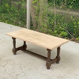 Solid oak monastery farmhouse coffee table