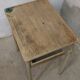 Simple school desk from 1960 with locker.
