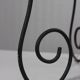 Vintage side table, wrought iron & ceramic tiles, 1950s design.