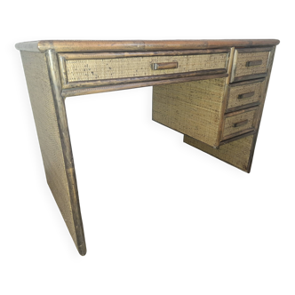 Wicker Desk