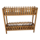 Jardinière sur pied en bois